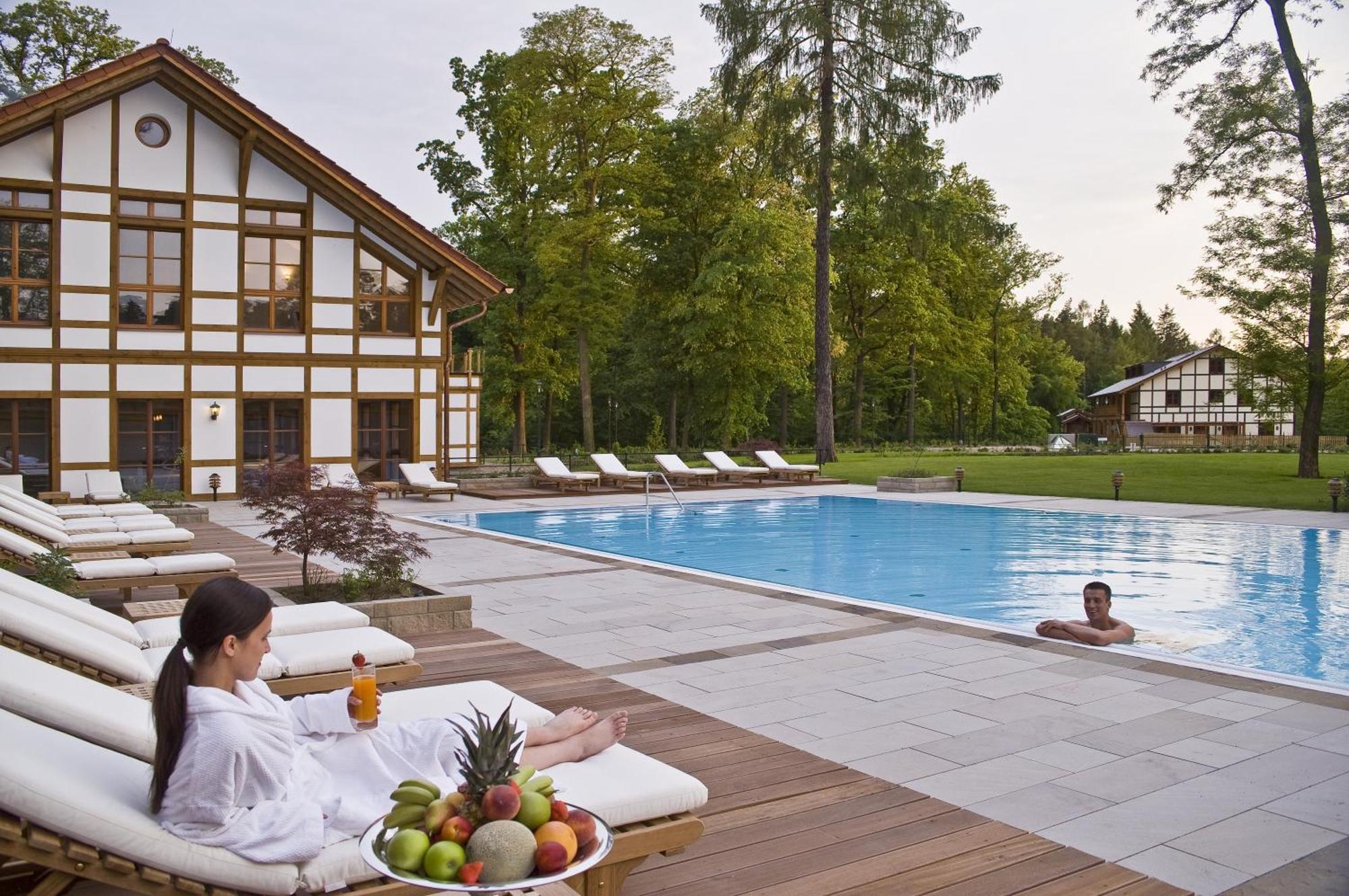 Hotel Gut Klostermuehle Natur Resort & Medical Spa Alt Madlitz ภายนอก รูปภาพ